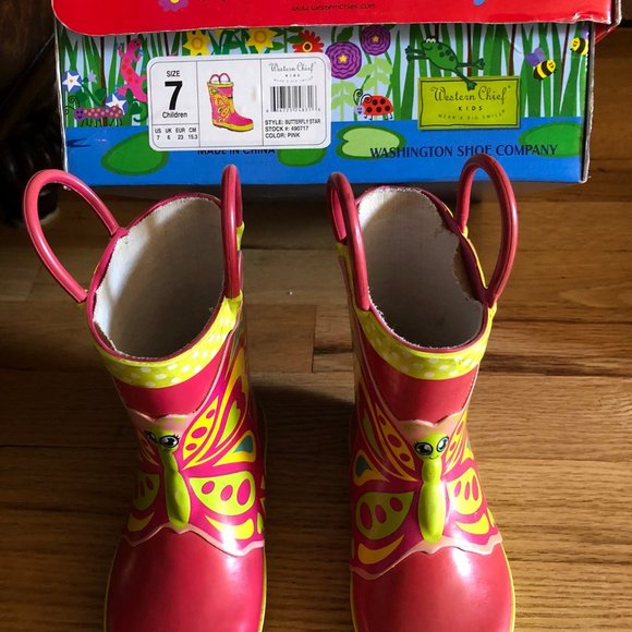 Western Chief Rain Boots Size 7 - Picture 1 of 1